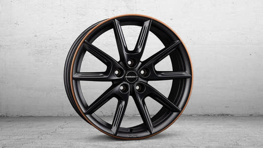 Borbet LX Black Matt Rim Copper Felge 8x19 Zoll ET40 LK 5x112 ML66.6