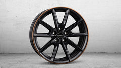 Borbet LX Black Matt Rim Copper Alufelge 8x18 Zoll ET40 LK 5x112 ML66.6