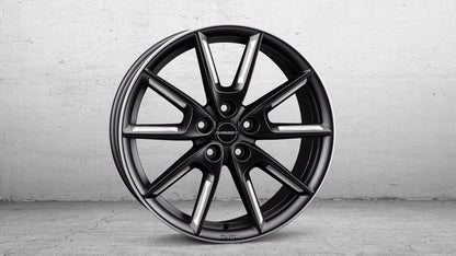 Borbet LX Black Matt Silver Spoke Rim Alufelge 8x19 Zoll ET44 LK 5x112 ML66.6