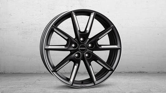 Borbet LX Black Matt Silver Spoke Rim Felge 8x18 Zoll ET48 LK 5x112 ML66.6