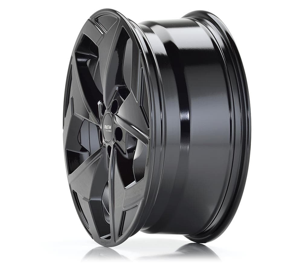 Platin P 104 Glossy Black Alufelge 9x19 Zoll ET45 LK 5x130 ML66.6