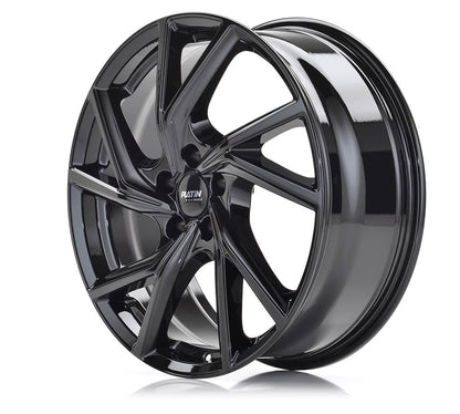 Platin P 107 Diamant Schwarz Alufelge 7.5x19 Zoll ET50 LK 5x112 ML57.1 – Bild 2