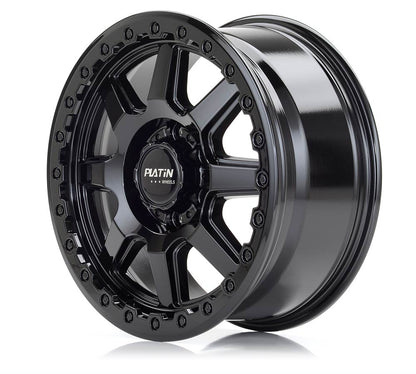 Platin P 111 Black Glossy Alufelge 9x20 Zoll ET19.1 LK 6x139.7 ML77.8 – Bild 2