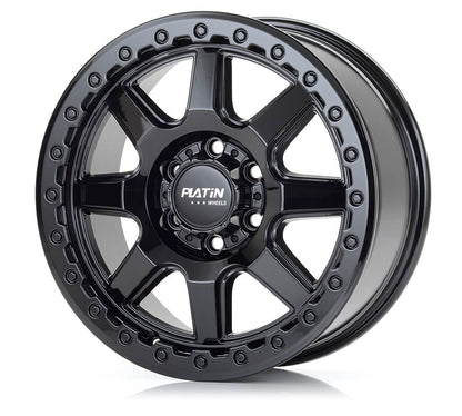 Platin P 111 Black Glossy Alufelge 9x20 Zoll ET19.1 LK 6x139.7 ML77.8 – Bild 3