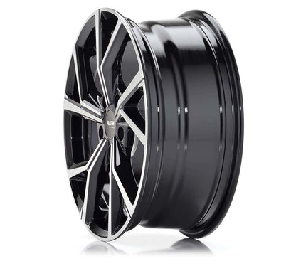 Platin P 115 Black Polished Alufelge 6.5x17 Zoll ET39 LK 5x100 ML57.1