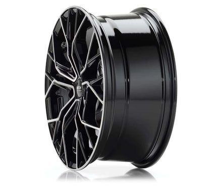 Platin P 118 Black Polished Alufelge 7.5x18 Zoll ET42 LK 5x108 ML73.1