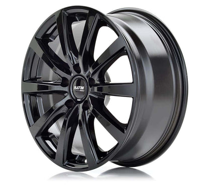 Platin P 69 Black Shiny Alufelge 8x18 Zoll ET35 LK 5x120 ML72.6 – Bild 2