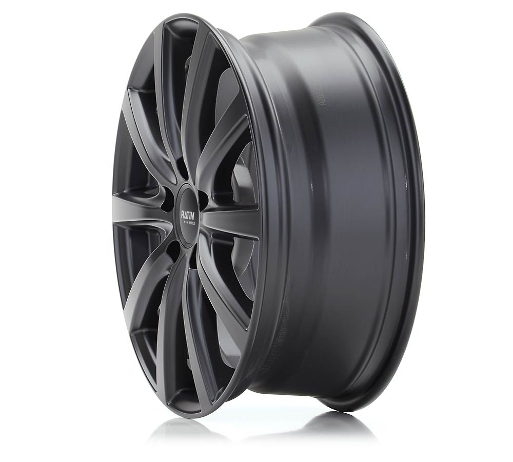 Platin P 69 Schwarz Matt Alufelge 8x18 Zoll ET50.1 LK 5x120 ML65.1