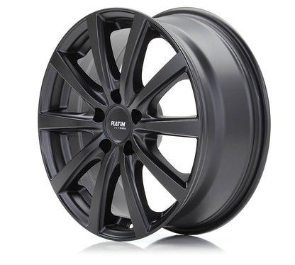 Platin P 69 Schwarz Matt Alufelge 8x18 Zoll ET50.1 LK 5x120 ML65.1 – Bild 2