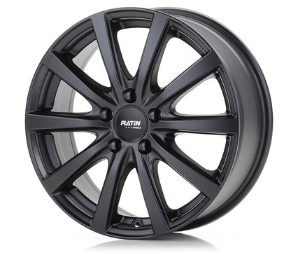 Platin P 69 Schwarz Matt Alufelge 8x18 Zoll ET50.1 LK 5x120 ML65.1 – Bild 3