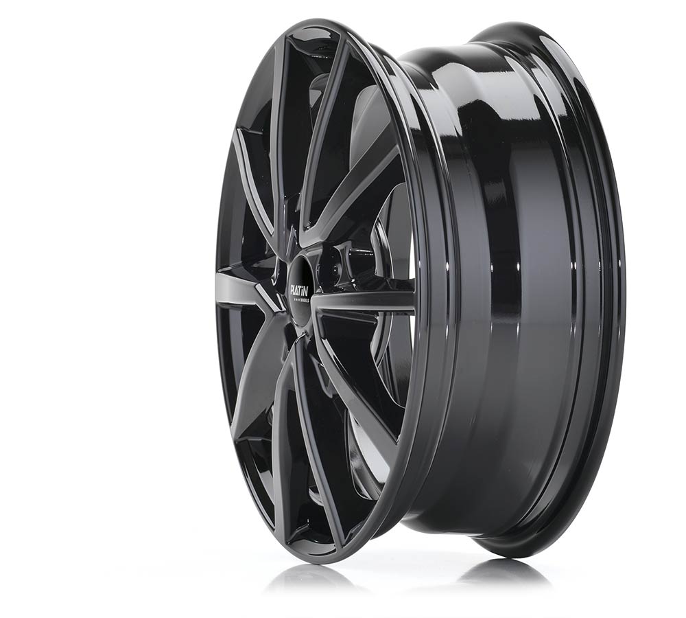 Platin P 95 Diamant Schwarz Alufelge 7x17 Zoll ET35 LK 5x114.3 ML66.1