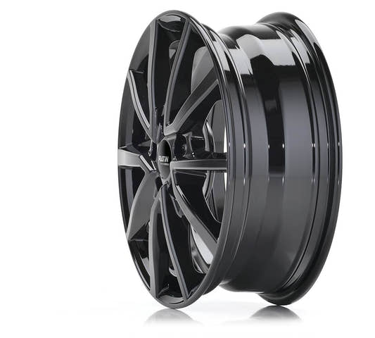 Platin P 95 Diamant Schwarz Alufelge 6.5x17 Zoll ET47 LK 5x114.3 ML66.6