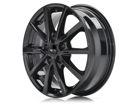Platin P 95 Diamant Schwarz Alufelge 6.5x17 Zoll ET30 LK 5x114.3 ML60.1 – Bild 2