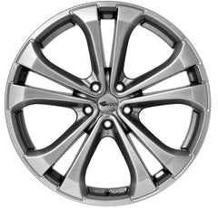 Brock / RC RC17 Ventura Chromsilber (CSS) Alufelge 8x18 Zoll ET30 LK 5x112 ML66.6