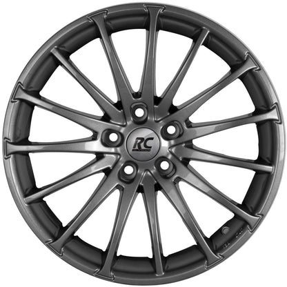 Brock / RC RC18 Titan Metallic (TM) Alufelge 7.5x17 Zoll ET48 LK 5x114.3 ML72.6 – Bild 2
