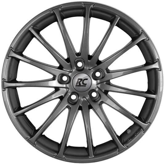 Brock / RC RC18 Titan Metallic (TM) Alufelge 7.5x17 Zoll ET38 LK 5x100 ML63.4 – Bild 2