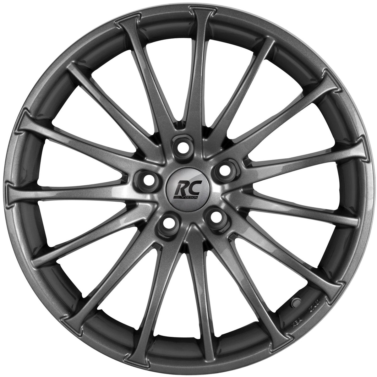 Brock / RC RC18 Titan Metallic (TM) Alufelge 7.5x17 Zoll ET38 LK 5x114.3 ML72.6 – Bild 2