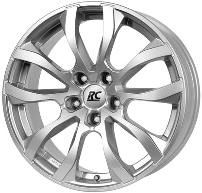 Brock / RC RC23 Kristallsilber (KS) Alufelge 8x18 Zoll ET37 LK 5x112 ML66.6 – Bild 2