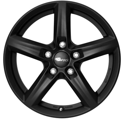 Brock / RC RC24 Schwarz Klar Matt (SKM) Alufelge 7.5x17 Zoll ET41 LK 5x115 ML70.2