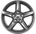 Brock / RC RC24 Titan Metallic (TM) Alufelge 6x15 Zoll ET47.5 LK 4x108 ML63.4
