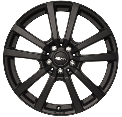 Brock / RC RC25 Schwarz Klar Matt (SKM) Alufelge 8x18 Zoll ET56 LK 5x112 ML66.6