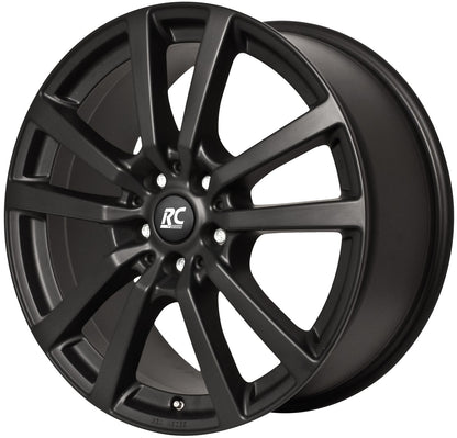 Brock / RC RC25 Schwarz Klar Matt (SKM) Alufelge 8x18 Zoll ET56 LK 5x112 ML66.6 – Bild 3