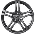 Brock / RC RC26 Titan Metallic (TM) Alufelge 7.5x17 Zoll ET38 LK 5x100 ML63.4