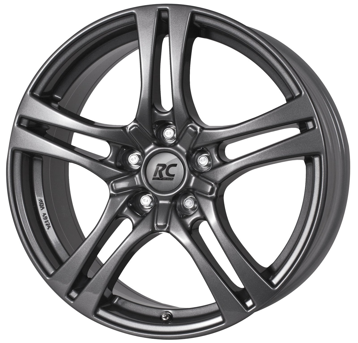 Brock / RC RC26 Titan Metallic (TM) Alufelge 7x16 Zoll ET47 LK 5x112 ML66.6 – Bild 2