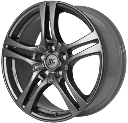 Brock / RC RC26 Titan Metallic (TM) Alufelge 7x16 Zoll ET47 LK 5x112 ML66.6 – Bild 3