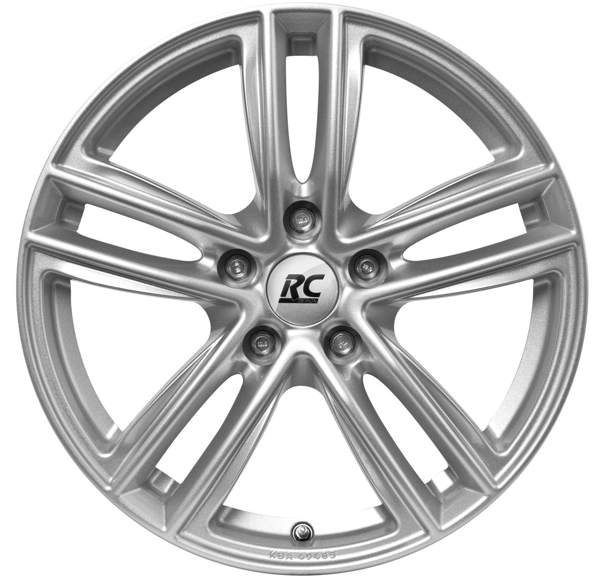 Brock / RC RC27 Kristallsilber (KS) Alufelge 8x19 Zoll ET43 LK 5x112 ML66.6