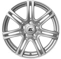 Brock / RC RC28 Kristallsilber (KS) Alufelge 7.5x17 Zoll ET35 LK 5x114.3 ML72.6