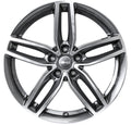 Brock / RC RC29 Himalaya Grey Voll Poliert (HGVP) Alufelge 8.5x20 Zoll ET40 LK 5x120 ML72.6
