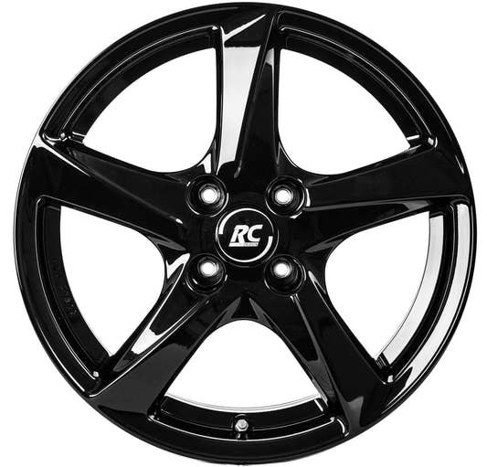 Brock / RC RC30 Schwarz Glanz (SG) Alufelge 6x16 Zoll ET48 LK 4x100 ML56.6