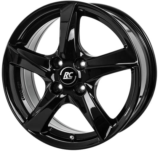 Brock / RC RC30 Schwarz Glanz (SG) Alufelge 7x16 Zoll ET32 LK 5x112 ML66.6 – Bild 2