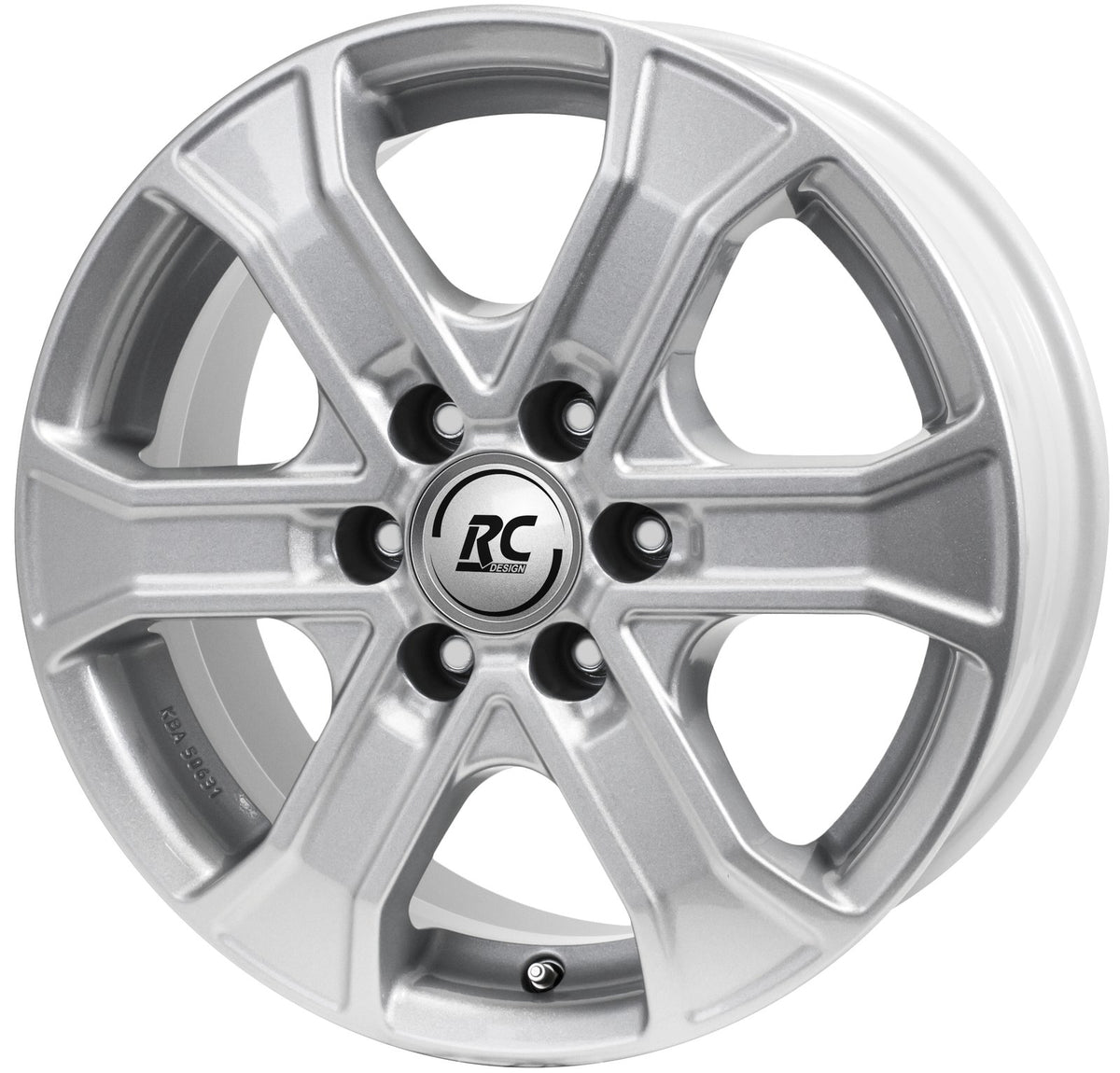 Brock / RC RC31 Kristallsilber (KS) Alufelge 8x18 Zoll ET30 LK 6x114.3 ML66.1 – Bild 2