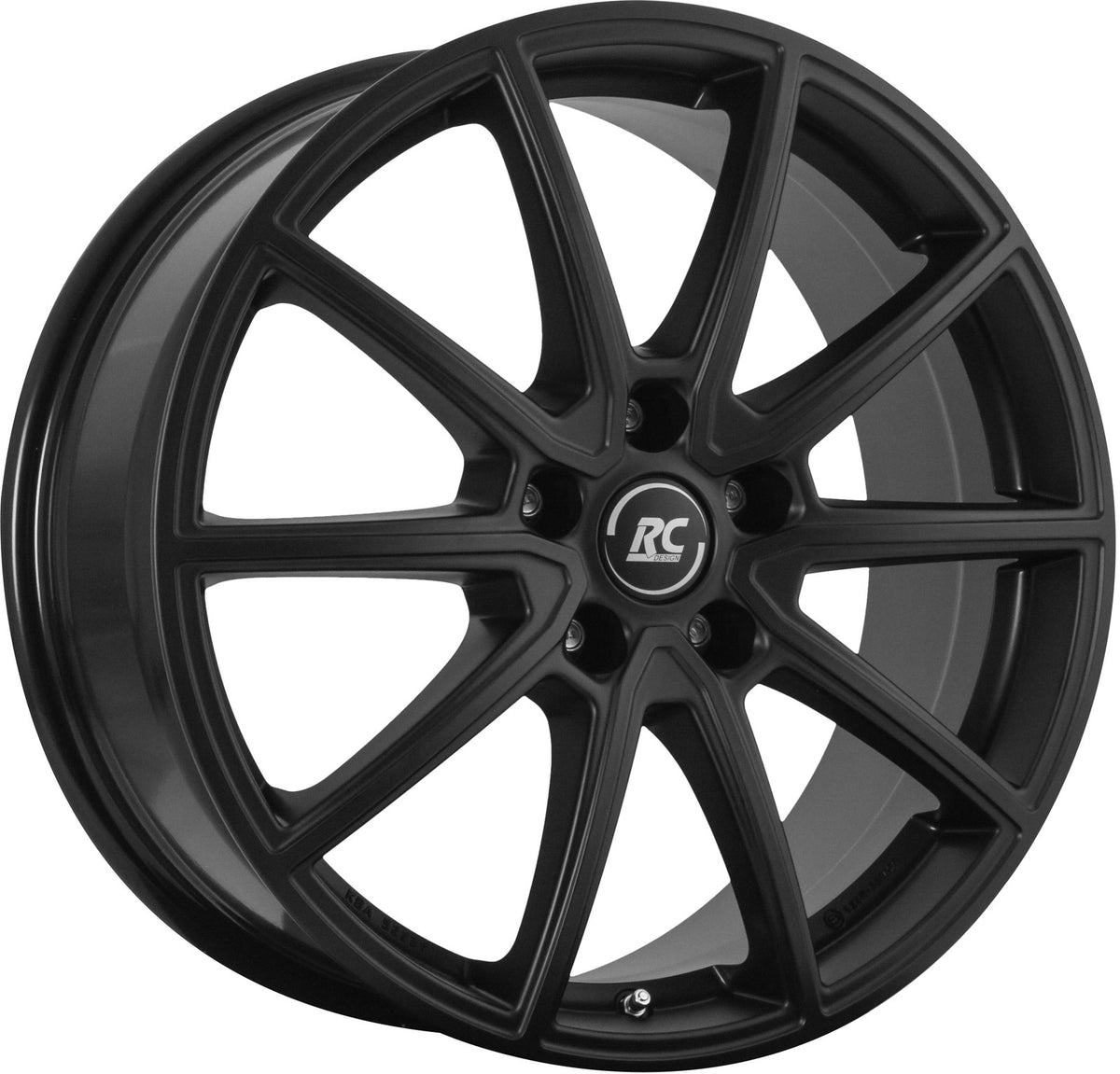 Brock / RC RC32 Satin Black Matt (SBM) Alufelge 8x19 Zoll ET27 LK 5x112 ML66.6 – Bild 2