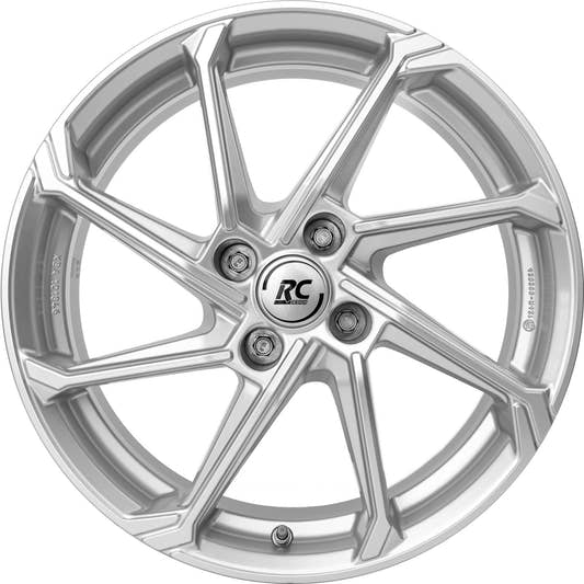 RC-Design RC36 kristallsilber Alufelge 6.5x16 Zoll ET35 LK 4x98 ML58.1