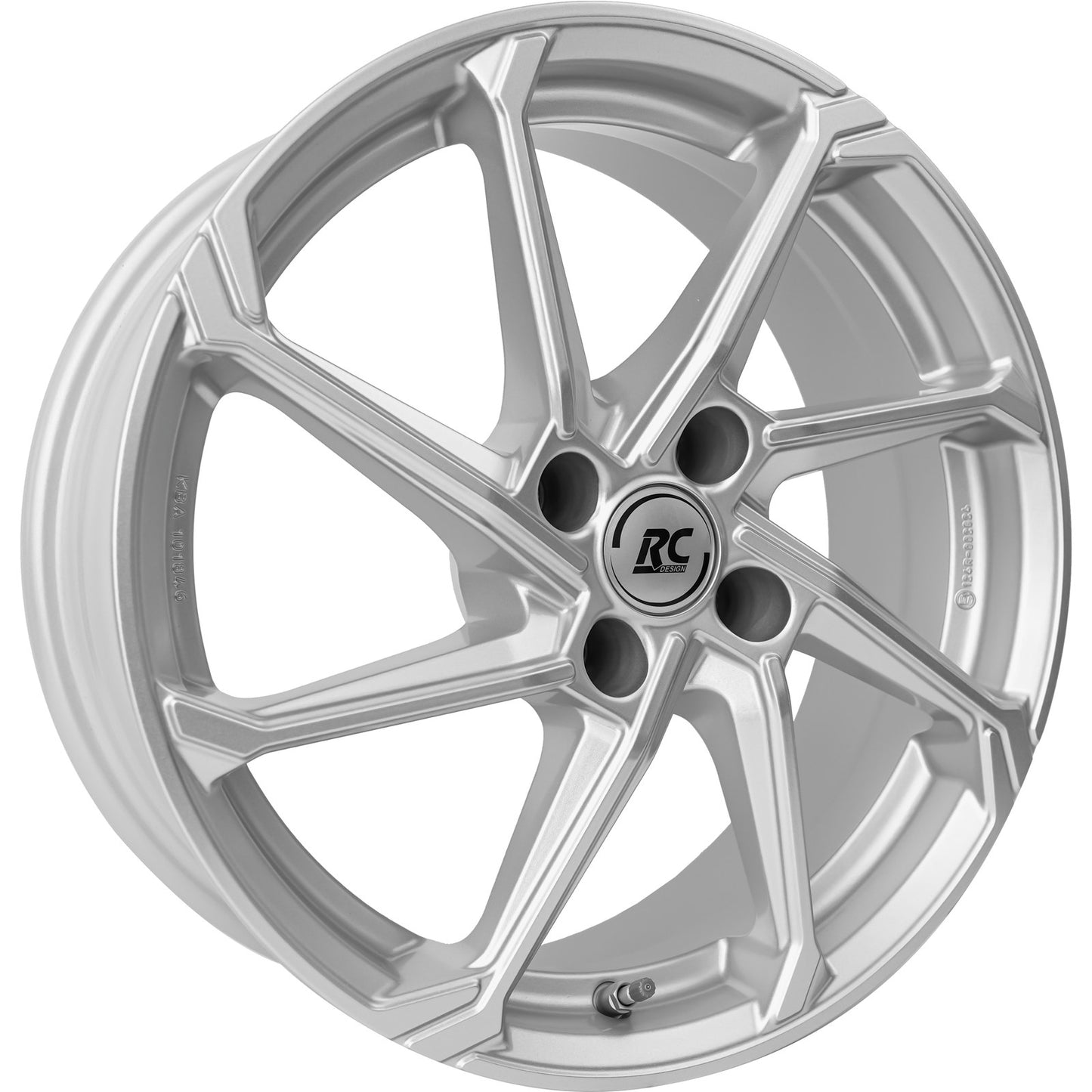 RC-Design RC36 kristallsilber Alufelge 6.5x16 Zoll ET35 LK 4x98 ML58.1 – Bild 3