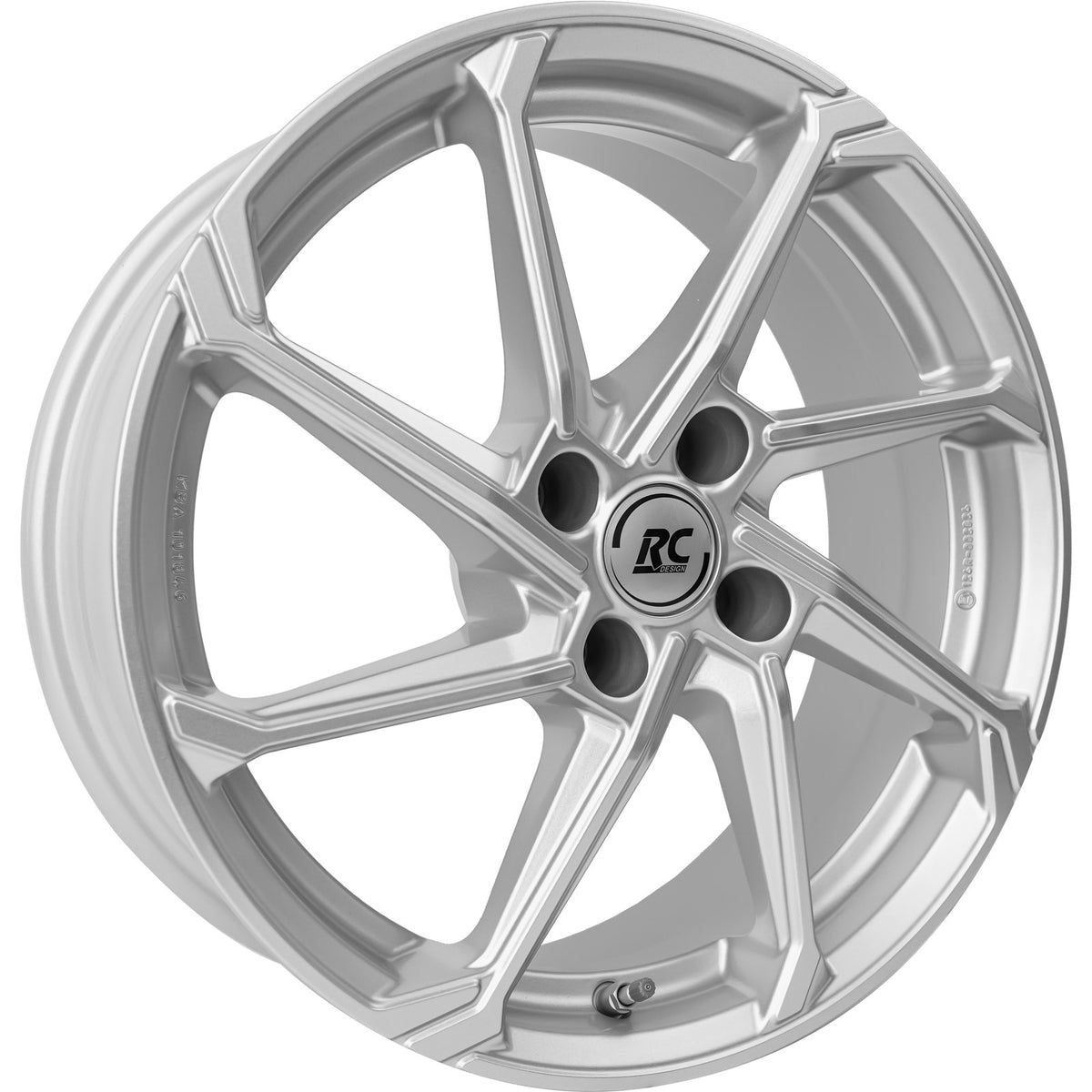 RC-Design RC36 kristallsilber Alufelge 6.5x16 Zoll ET35 LK 4x98 ML58.1 – Bild 3