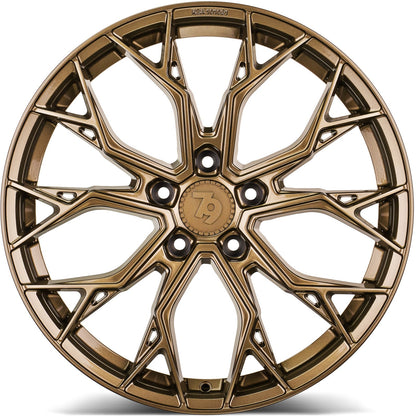 SEVENTY9 SSF-2 Satin Bronze (SBR) Alufelge 8x18 Zoll ET30 LK 5x120 ML72.6 – Bild 2