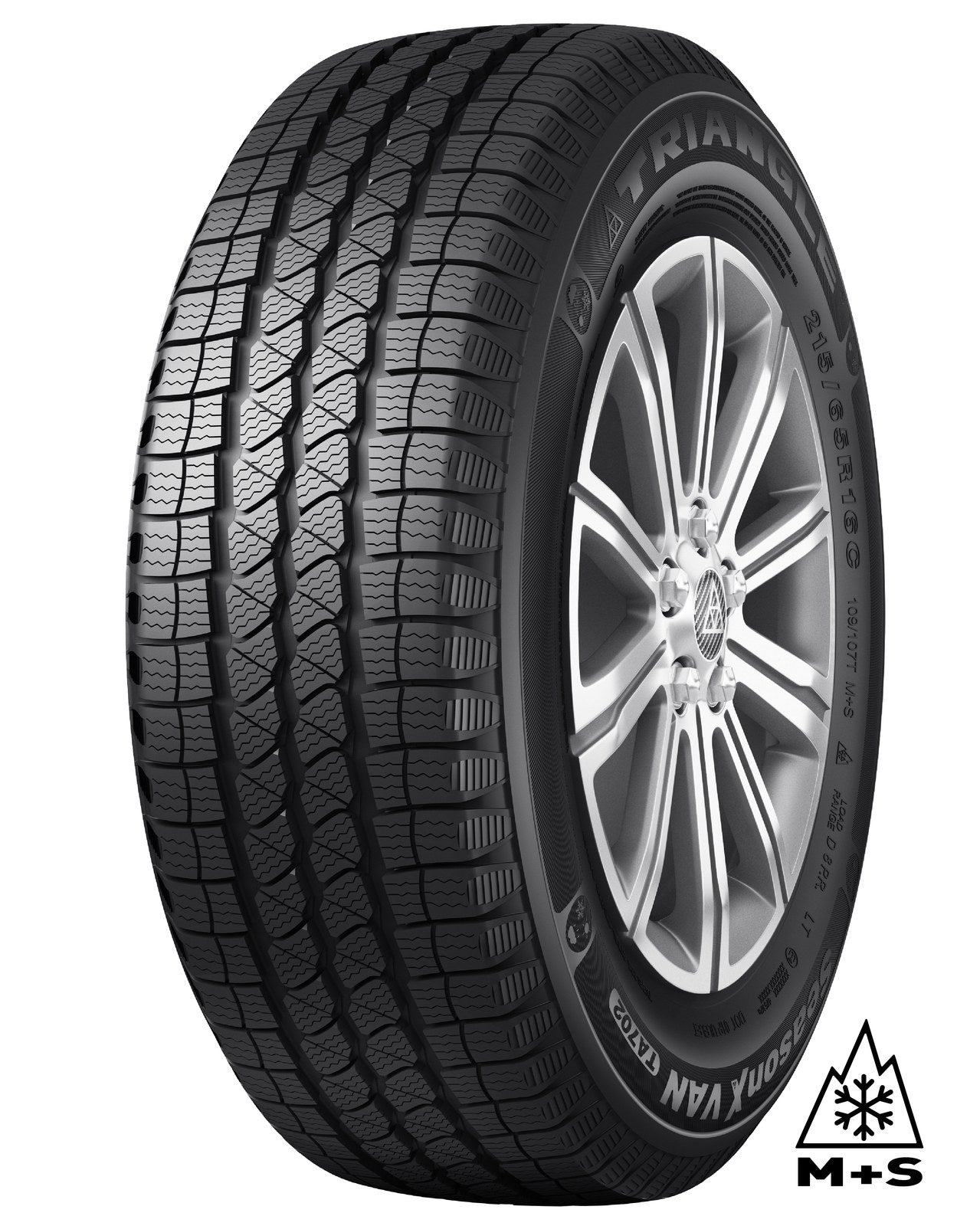 Triangle Seasonx VAN TA702 BSW M+S 3PMSF 195/70R15C 104/102S