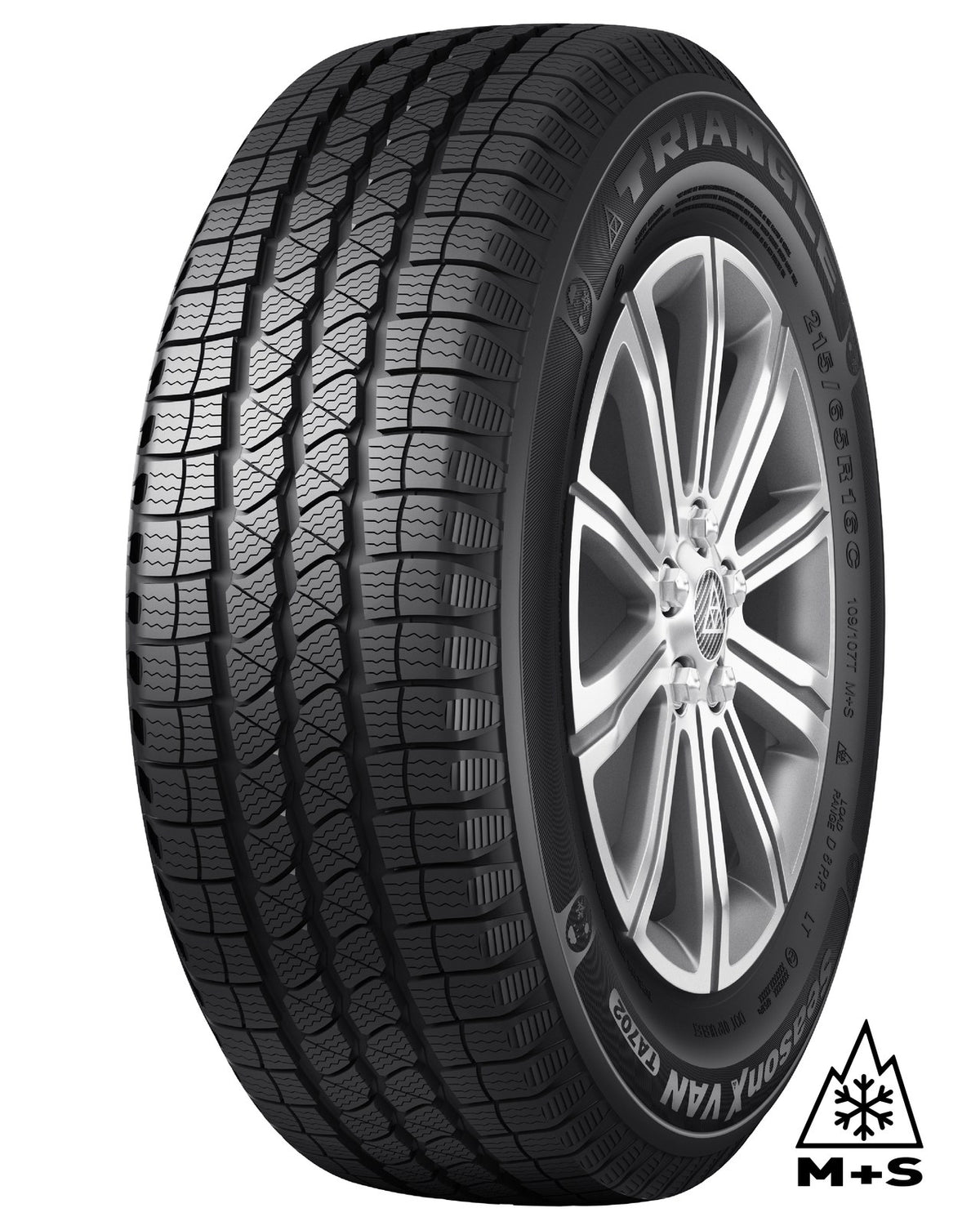 Triangle Seasonx VAN TA702 BSW M+S 3PMSF 175/70R14C 95/93T – Bild 2