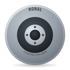 Ronal RR10 REV-R bronze matt Alufelge 7.5x16 Zoll ET35 LK 4x114.3 ML76