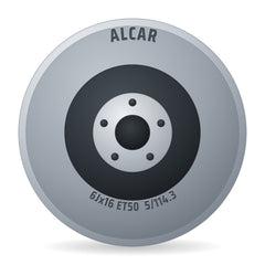 Alcar FE AC 7503 KPZ RE616016 SRD 163428 Felge 6x16 Zoll ET50 LK 5x114.3