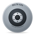 DELTA 4x4 Sins Black - Schwarz Matt Alufelge 8x18 Zoll ET52 LK 6x130 ML84.2