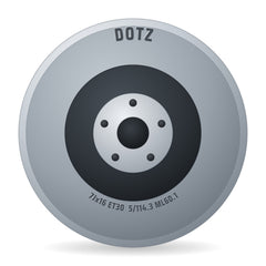 Dotz S: Dakar Felge 7x16 Zoll ET30 LK 5x114.3 ML60.1
