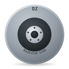 OZ Hyper XT HLT gloss black Felge 9x20 Zoll ET40 LK 5x120