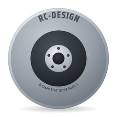 RC-Design RC36 schwarz glanz front-poliert Alufelge 8.5x20 Zoll ET47.5 LK 5x108 ML63.4