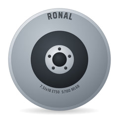 Ronal R73 REV-M bronze matt Alufelge 7.5x18 Zoll ET50 LK 5x100 ML68